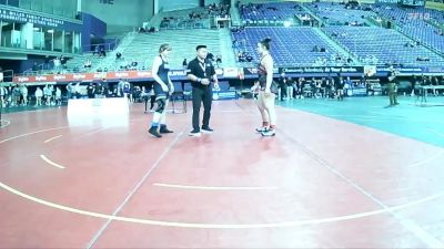 180 lbs Round 1 (16 Team) - Yazmin Belk, Doane vs Kathryn Hingano, Southern Oregon University