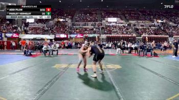 G - 170 lbs Champ. Round 1 - Paisley Verhelst, Custer/Hysham Girls vs Addi Pilon, Beaverhead Co. (Dillon) / Twin Bridges / Sheridan Girls