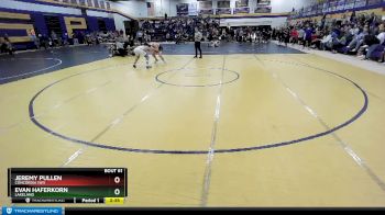 165 lbs Champ. Round 2 - Jeremy Pullen, Concordia (WI) vs Evan Haferkorn, Lakeland