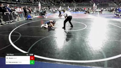 98 lbs 5th Place - Marcos Asan, Buxton (NJ) vs Richard DeLorenzo, Toms River