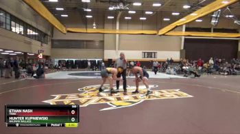 165 lbs Cons. Round 5 - Hunter Kupniewski, Baldwin Wallace vs Ethan Nash, Trine