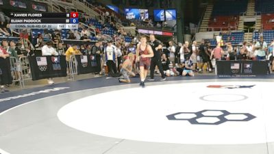 138 lbs Cons. Sub-rd Of 32 - Xavier Flores, Indiana vs Elijah Paddock, Nevada