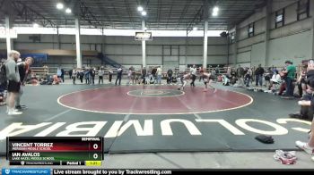 110 lbs Semifinal - Ian Avalos, Lake Hazel Middle School vs Vincent Torrez, Meridian Middle School