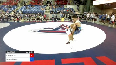 144 lbs Cons 128 #2 - Antonio Hobbs, OH vs Wade Wallace, NM