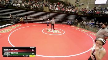 4A 100 lbs Champ. Round 1 - Avarey Dortch, Stansbury vs Elinor Williams, Jordan