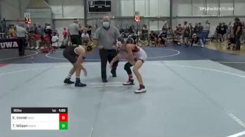 86 lbs Consi Of 8 #2 - Ethan Immel, Wisconsin Iron vs Townes Wilson, Moen Wrestling Academy