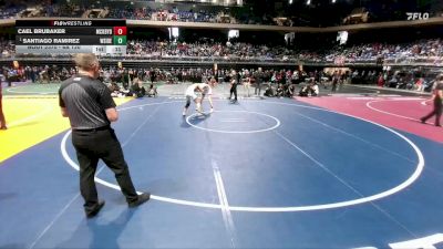 6A 120 lbs 3rd Place Match - Santiago Ramirez, Houston Westside vs Cael Brubaker, McKinney Boyd