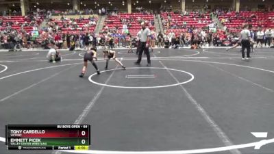 64 lbs Cons. Round 2 - Tony Cardello, Victory vs Emmett Picek, Valley Center Wrestling