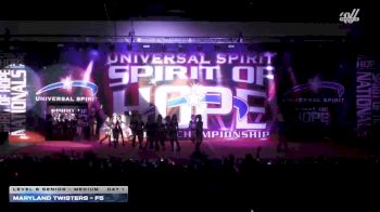 Maryland Twisters - F5 [2026 L6 Senior - Medium Day 1] 2026 Spirit of Hope Grand Nationals