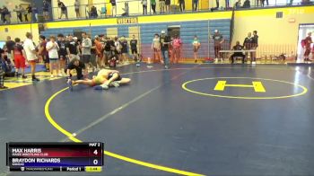 157 lbs Quarterfinal - Max Harris, Maize Wrestling Club vs Braydon Richards, Kansas