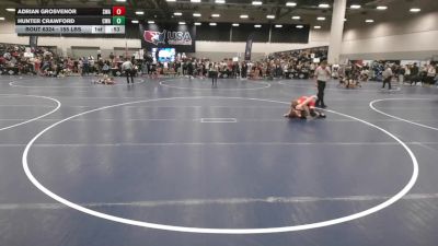 155 lbs Champ. Rd Of 32 - Adrian Grosvenor, Siouxland Wrestling Academy vs Hunter Crawford, Contenders Wrestling Academy