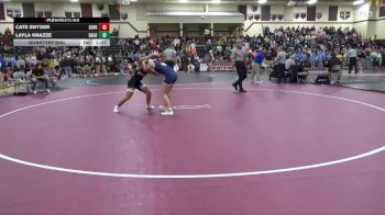 JV-11 lbs Quarterfinal - Layla Knazze, Solon vs Cate Snyder, Sumner-Fredericksburg