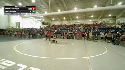 79 lbs Cons. Round 2 - Clin Cooper, Champions Wrestling Club vs Colin Anderson, Salt Flats Wrestling Club