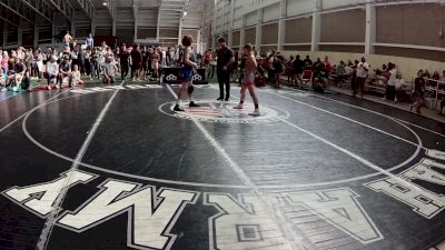 126 lbs Quarters - Waylon Nelson, Idaho vs Cash Fields, California