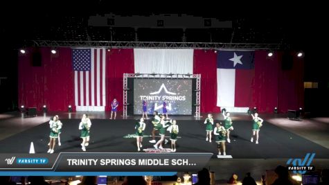 Trinity Springs Middle School - Junior High/Middle School Game Day [2022 Junior High/Middle School Game Day Small 12/11/2022] 2022 NCA State of Texas Championship