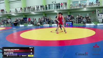 71kg Quarterfinal - Hunter McCarthy, Prince George WC vs Rajan Bahi, Canadian Mal Wrestling