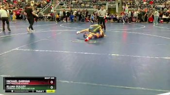 140 lbs Cons. Round 2 - Elijah Gulley, Lawrence Elite Wrestling Club vs Michael Garman, MWC Wrestling Academy