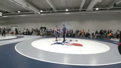 125 kg Champ. Rd Of 64 - James Flores, Mt. SAC Wrestling Club vs Liam Puckett, Ashland