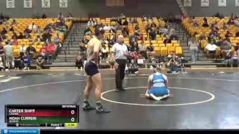 184 lbs Semifinal - Carter Shipp, Lander vs Noah Curreri, Queens