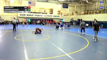 125 lbs Round 3 (6 Team) - Desmond Mayfield, Murray State vs Tanner Putt, Neosho County Community College