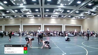 88 lbs Round Of 16 - Landon Lantry, Hotshots vs Makoa Caravalho, South Kona WC