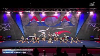 Champion Cheer - Fury [2026 L4 Senior - Small Day 1] 2026 ACA Grand Nationals
