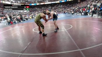 3A 215 lbs Cons. Round 1 - Jacob Keck, Potlatch vs Rawley Babcock, West Jefferson