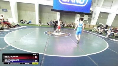 150 lbs Round 1 (8 Team) - Kaleb Griffith, Nebraska vs Robert Morse, Louisiana