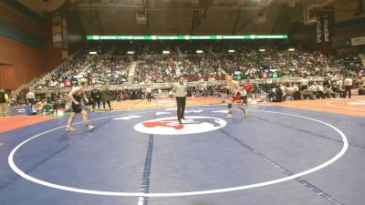 4A-150 lbs Champ. Round 1 - Kolbe Merritt, Star Valley vs Trace Blajszczak, Natrona County