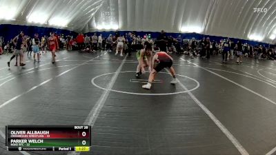 115 lbs Round 7 (8 Team) - Oliver Allbaugh, Crossroads Wrestling vs Parker Welch, Noke RTC