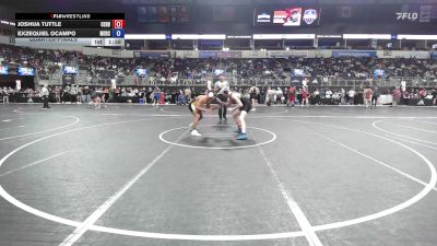 163 lbs Quarterfinal - Joshua Tuttle, Cerberus Wrestling vs Exzequiel Ocampo, Mercer County
