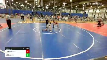 95 lbs Rr Rnd 3 - Jaxsen Vestal, Moen Wrestling vs Colton Klug, Mollitium