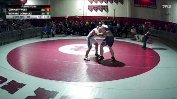 285 lbs 1st Place Match - Zackary West, Legacy vs Edward Gonzalez, Sierra Vista