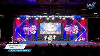 Divinity Athletics - Faith [2025 L1 Youth - D2 - Small - C Day 1] 2025 NCA All-Star National Championship