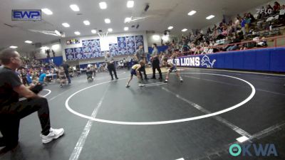 49 lbs Rr Rnd 1 - Hunter Larsen, Blue Devil Wrestling vs Drew Price, Team Tulsa Wrestling Club