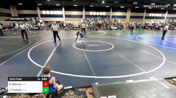 70 lbs Semifinal - GeneGene Samuel, Pride WC vs John Thomas, Genesis WC