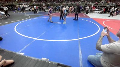 130 lbs Rr Rnd 1 - Harmony Solley, Pikes Peak Warriors vs Karen Delgado, Bear Creek Jr. Wrestling