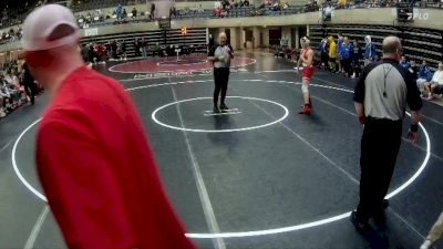 127 lbs Semis & 1st Wrestleback (8 Team) - Hayden Aultman, Iowa Grant vs Blake Irvine, Don Bosco