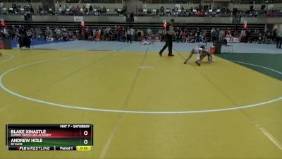 75 lbs Quarterfinal - Andrew Hole, RT Elite vs Blake Xinastle, Summit Wrestling Academy