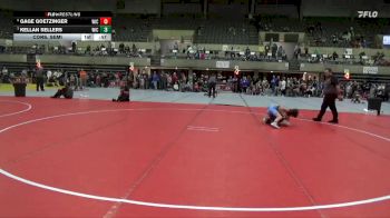90 lbs Cons. Semi - Gage Goetzinger, Caledonia vs Kellan Sellers, LAW