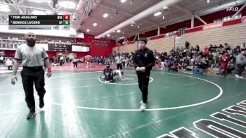 190 lbs Cons. Round 5 - Bernice Lucero, College Park vs Temi Adalumo, Monte Vista (Danville)