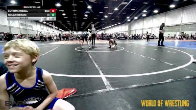 80 lbs Semifinal - Corbin Ansell, Washington 12U vs Nolan Berasi, Full Circle 12U