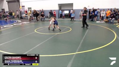 78 lbs Final - Isaiah Marroquin, Anchor Kings Wrestling Club vs Colten Mahoney, Mid Valley Wrestling Club