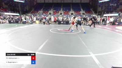 165 lbs Cons 64 #2 - Richard Halvorson, CA vs Isaiah Guerrero, WI