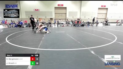 105 lbs Rr Rnd 4 - Brayden Bergemann, Askren Wrestling Academy - (B) vs John Hirsch, Big Game Wrestling Club