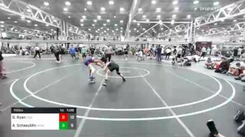 109 lbs Quarterfinal - Devin Ryan, Edge Wrestling vs Alex Schaeublin, NE Hammer Shack