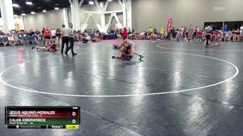 144 lbs Quarterfinals (8 Team) - Caleb Kirkpatrick, Fight Barn WC vs Jesus Aquino-Morales, Viking Wrestling Club