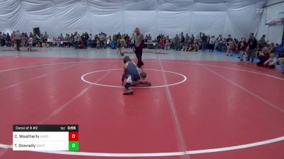 70 lbs Consi Of 8 #2 - Carson Weatherly, Gardners vs Teague Donnelly, West Mifflin