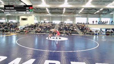 197 lbs Champ. Round 2 - Nick Rose, Cortland State vs Angelo Piazza, Centenary (nj)