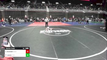 61 lbs Quarterfinal - Ian Andreen, Douglas WC vs Fletcher Lewis, Thermopolis WC